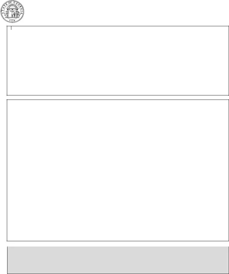 Blank Georgia Employment Form | Fill Out and Print PDFs