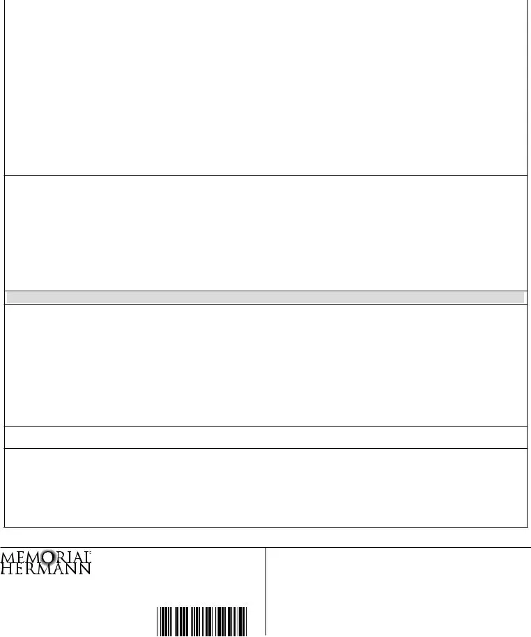 Blank Memorial Hermann Release Fill Out and Print PDFs