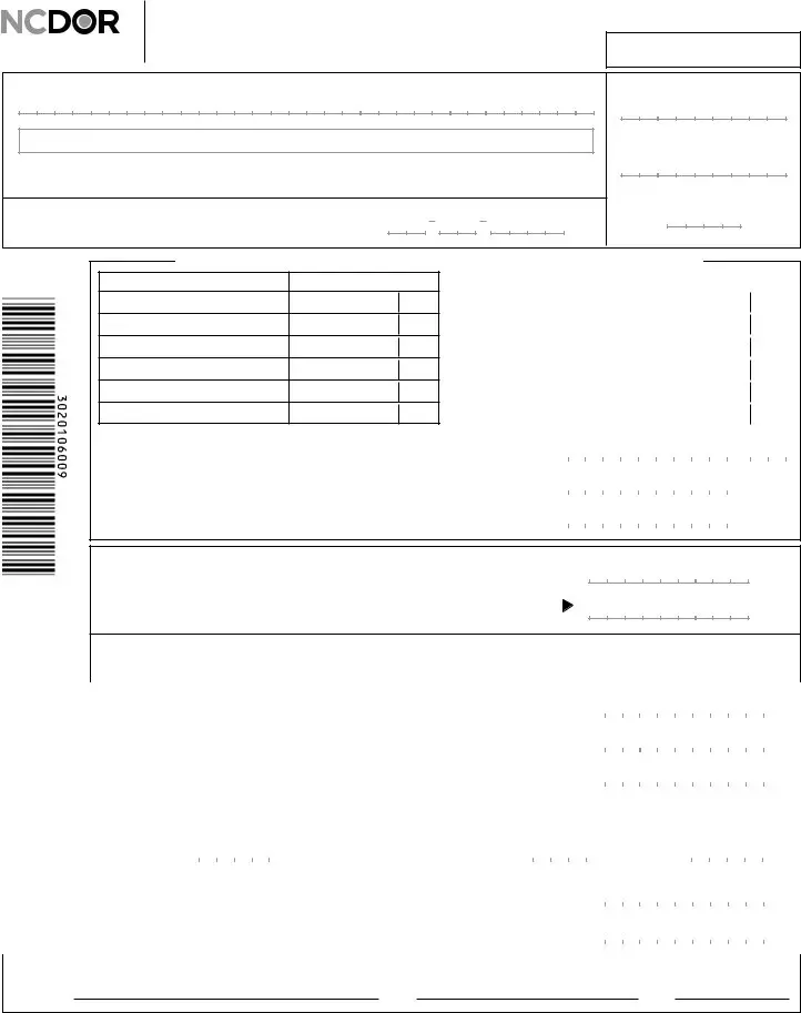 Blank nc 3 fillable form fill out and print pdfs
