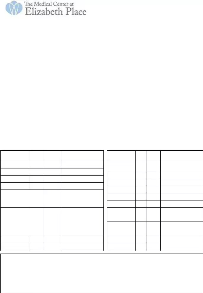 Blank Surgery Scheduling Sheet | Fill Out and Print PDFs