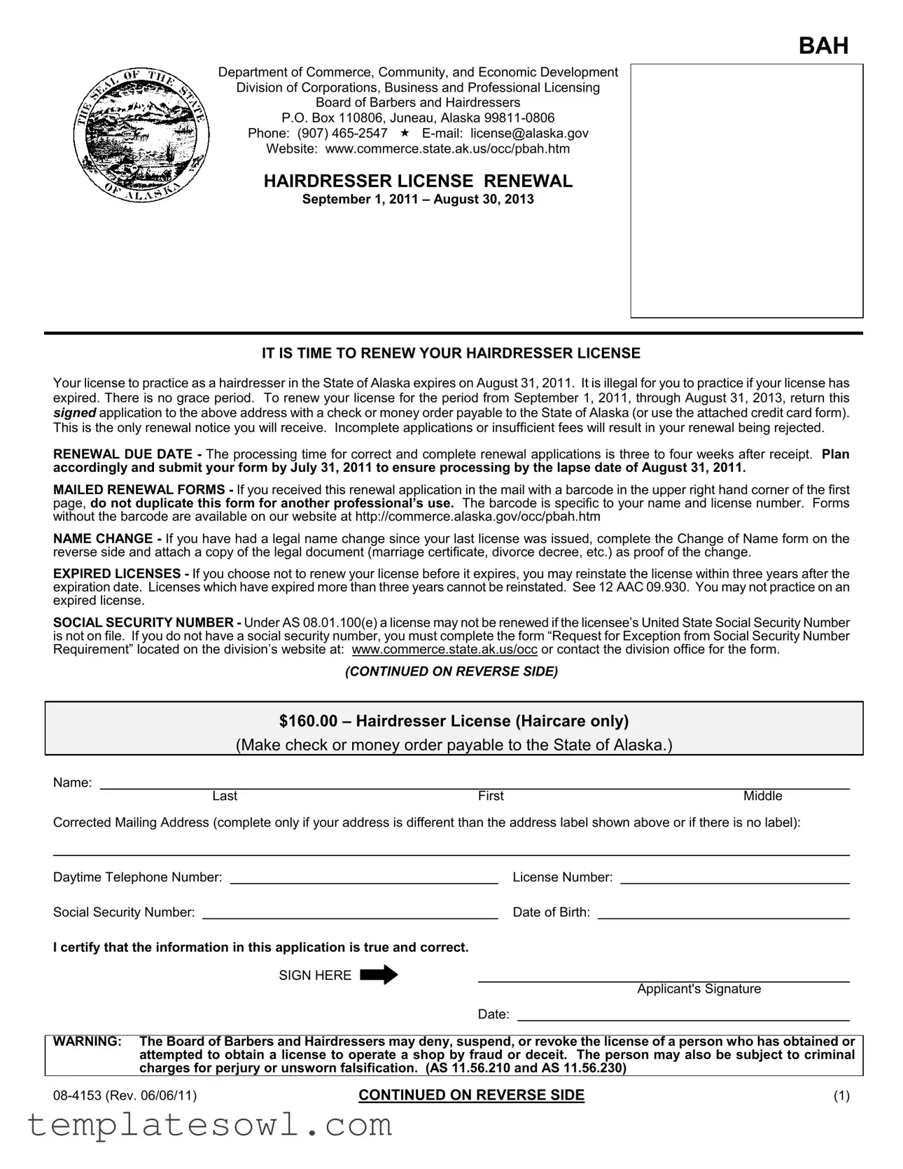 Fill Out Your 08 4153 Form