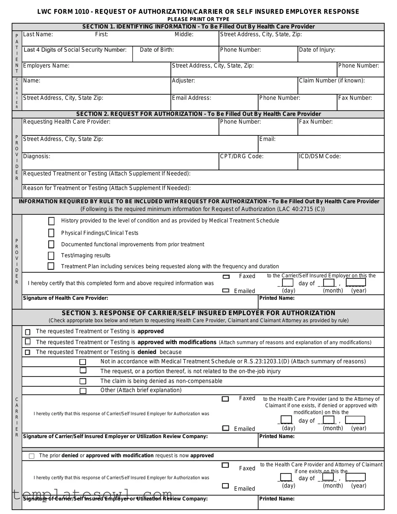 Fill Out Your 1010 Form