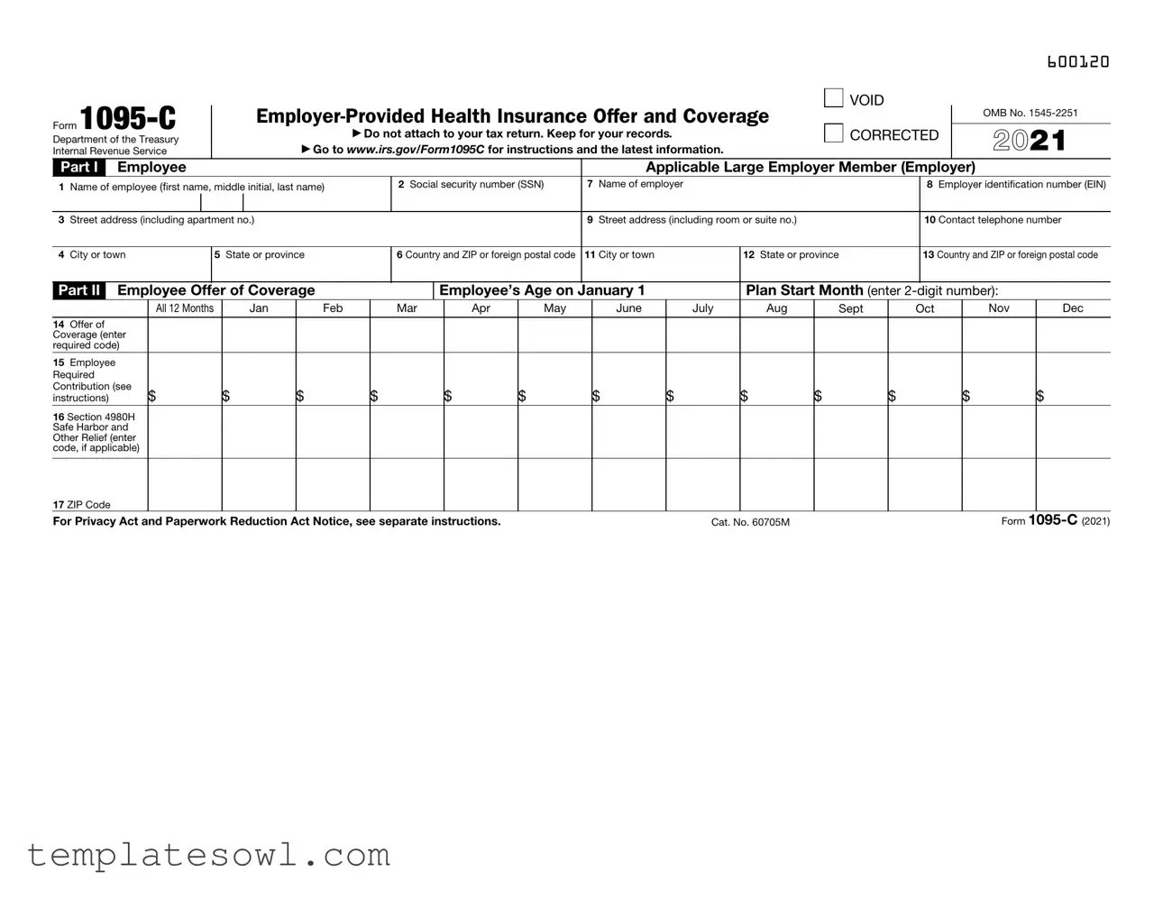 Fill Out Your 1095 C Form