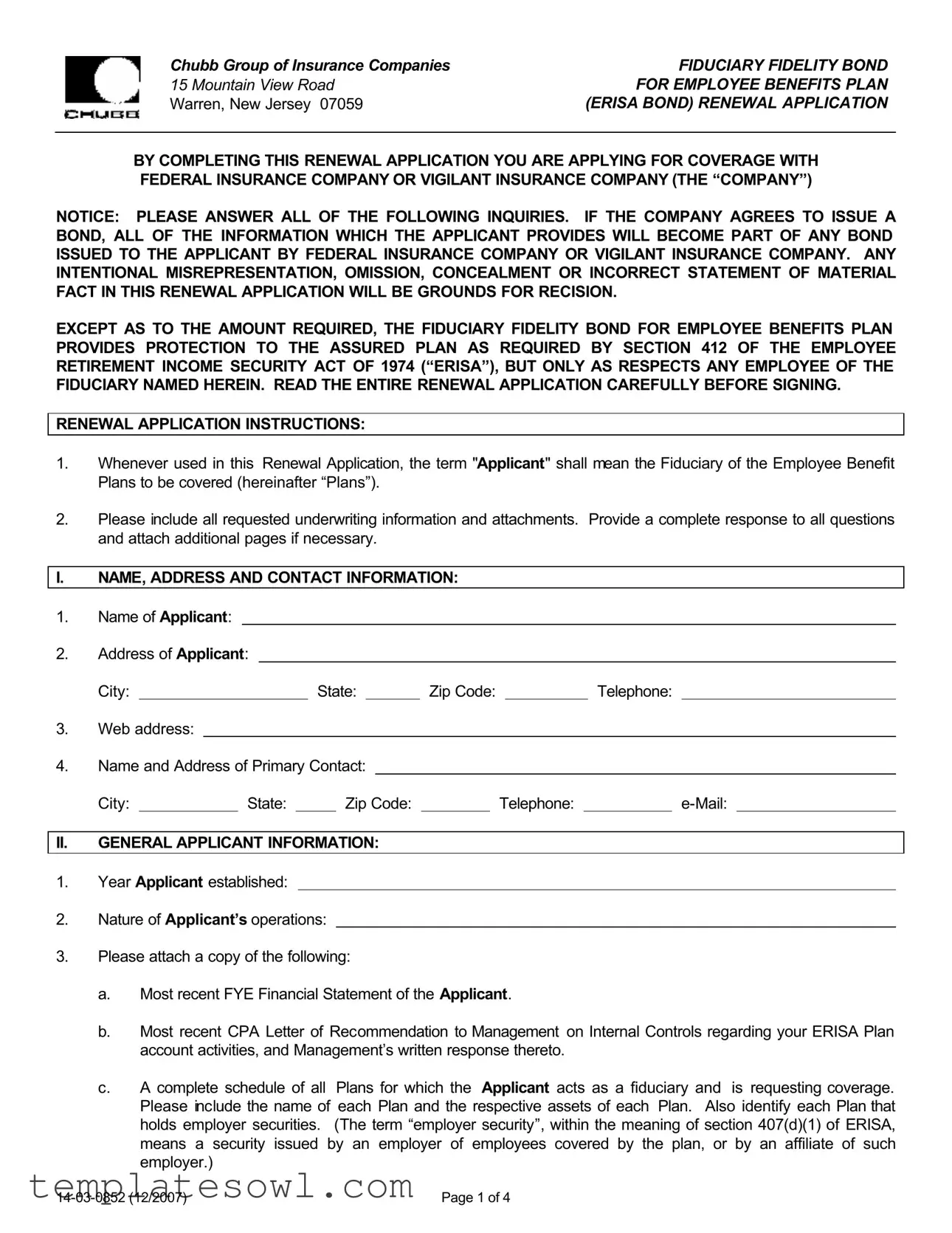 Fill Out Your 14 03 0852 Form