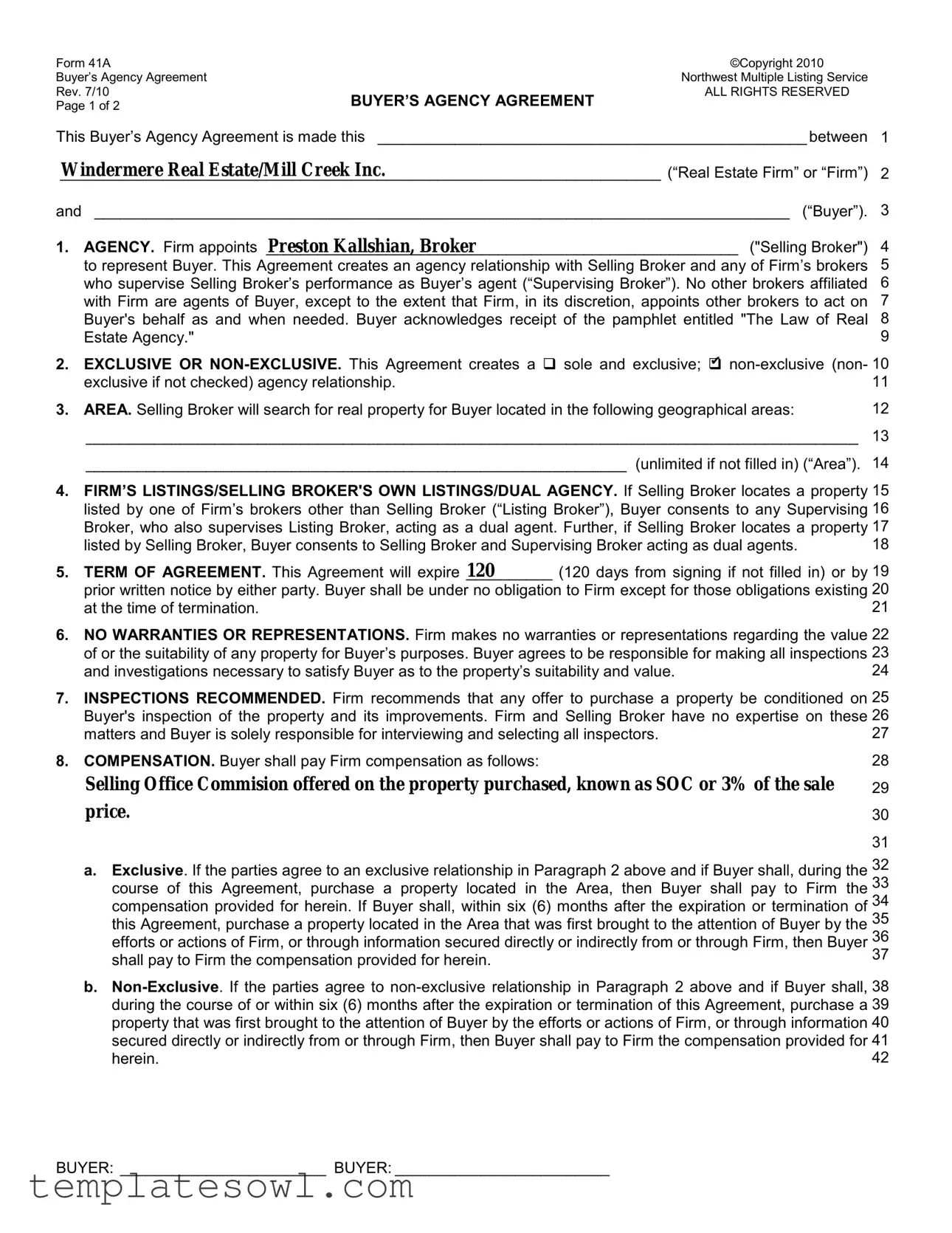 Fill Out Your 41B Form