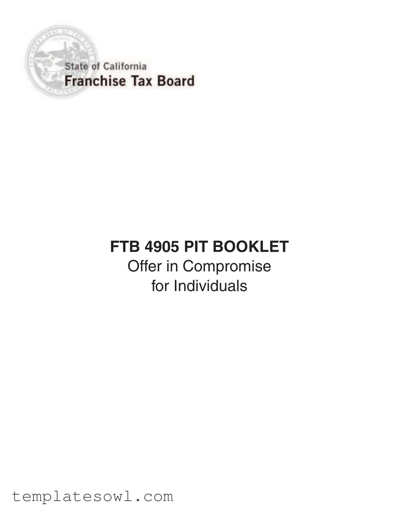 Fill Out Your 4905 Ftb Form