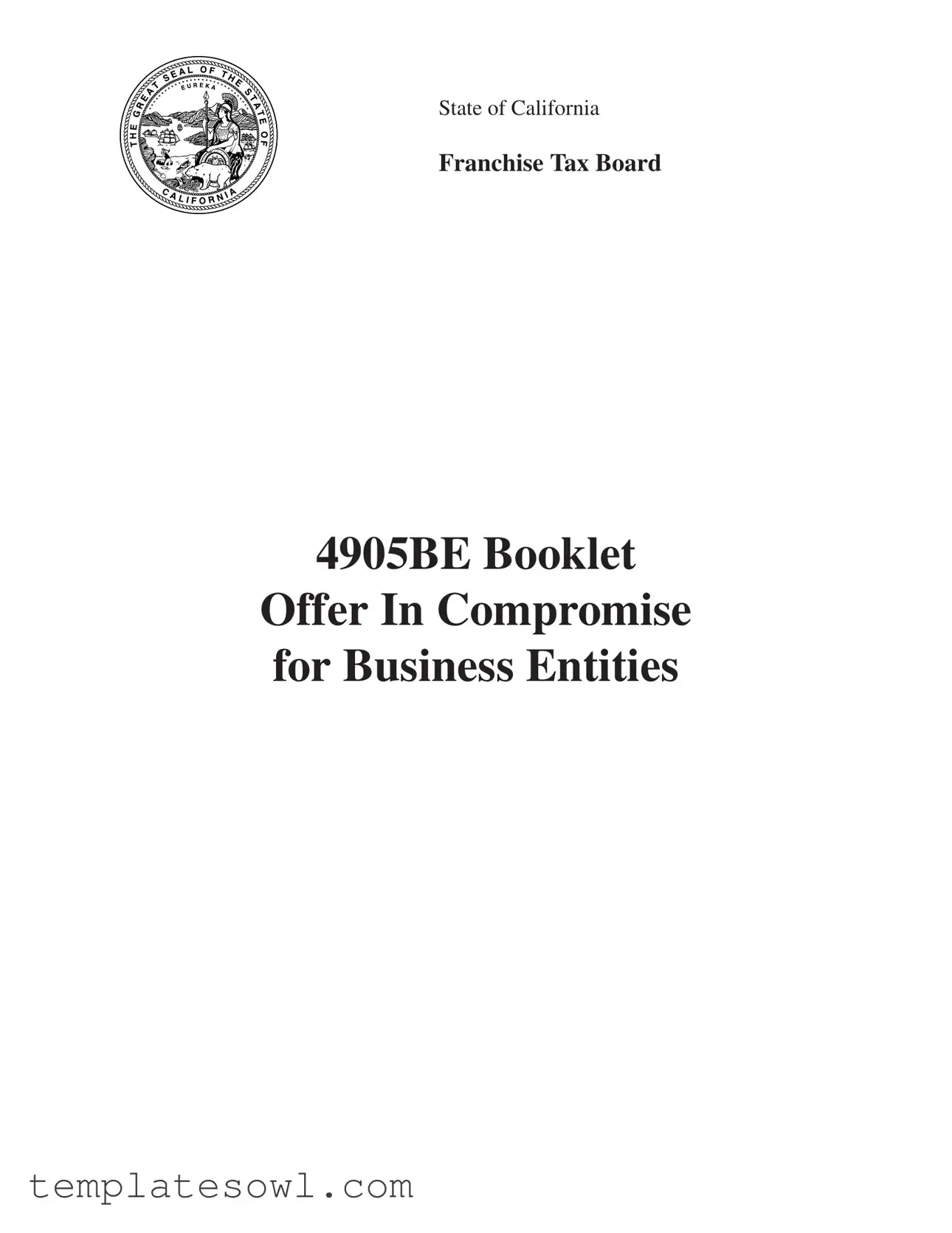 Fill Out Your 4905Be Form