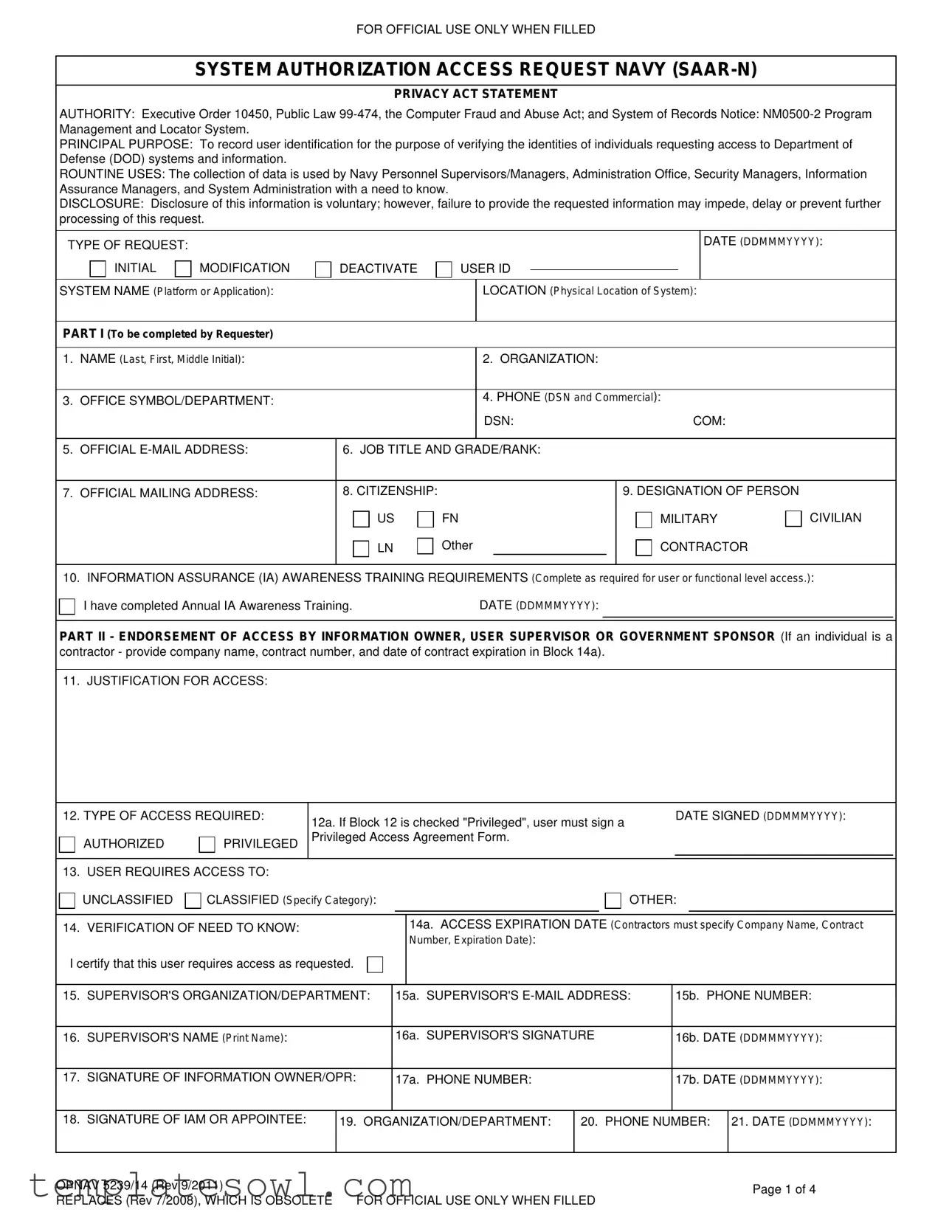 Fill Out Your 5239 14 Form
