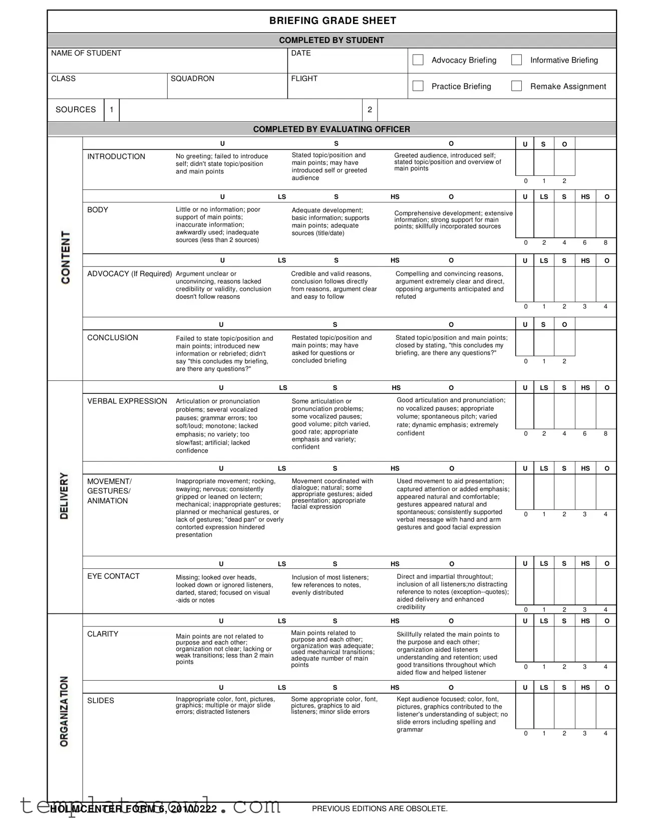 Fill Out Your 6 Sheet Form