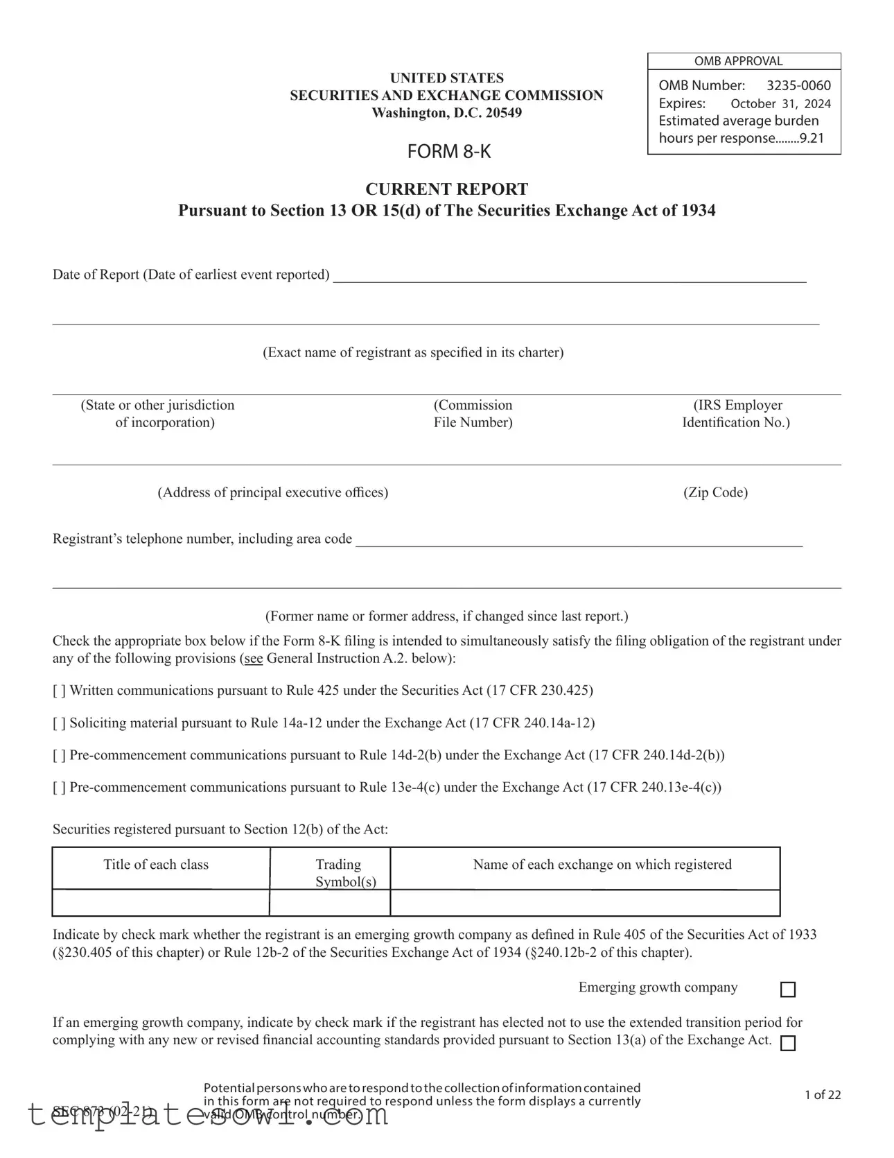 Fill Out Your 8 Re Form