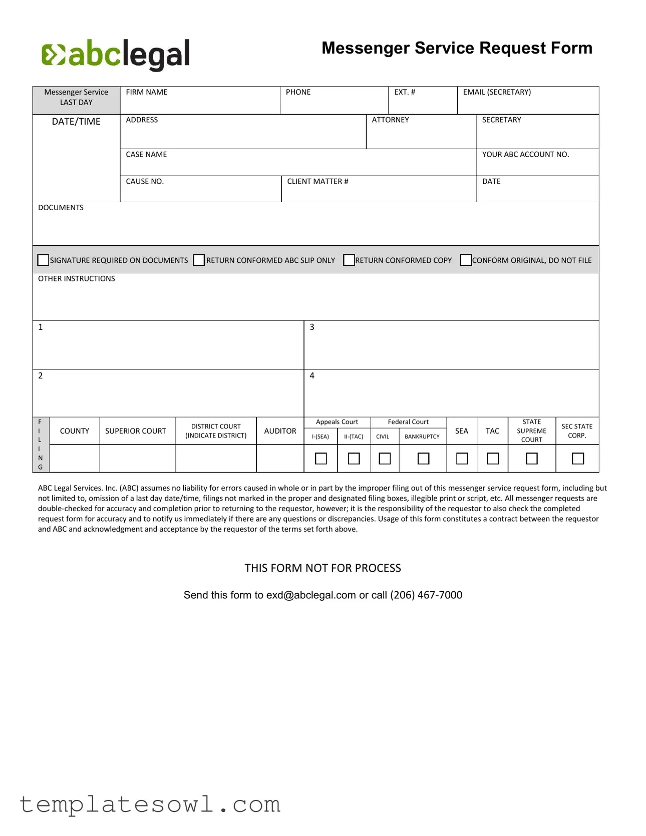 Fill Out Your Abc Legal Form