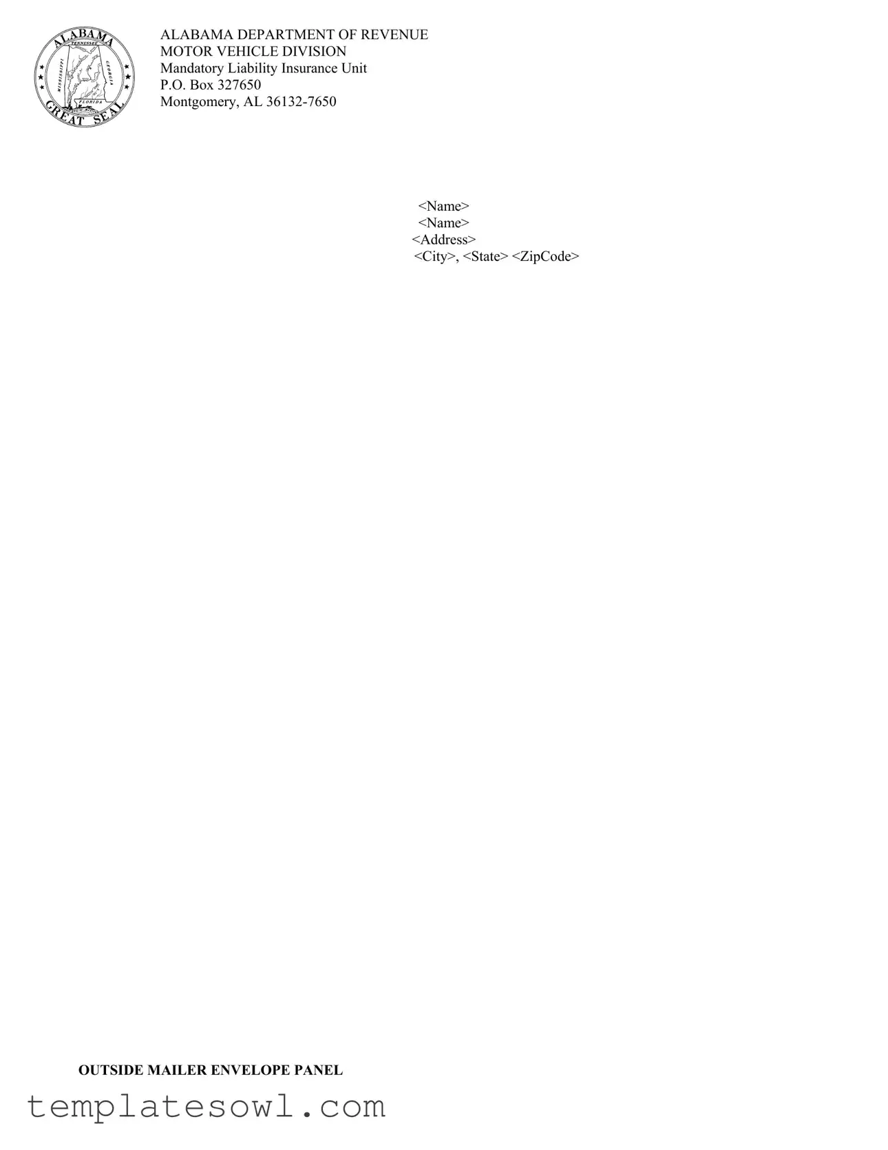 Fill Out Your Al Mli Form