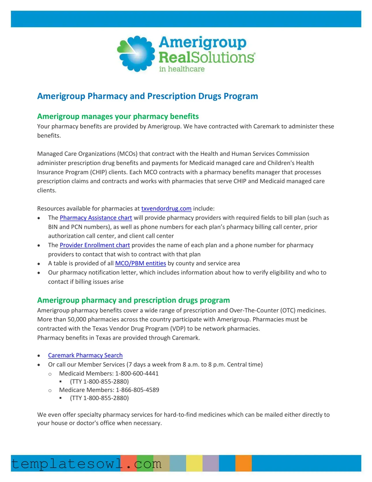 Fill Out Your Amerigroup Otc List Form