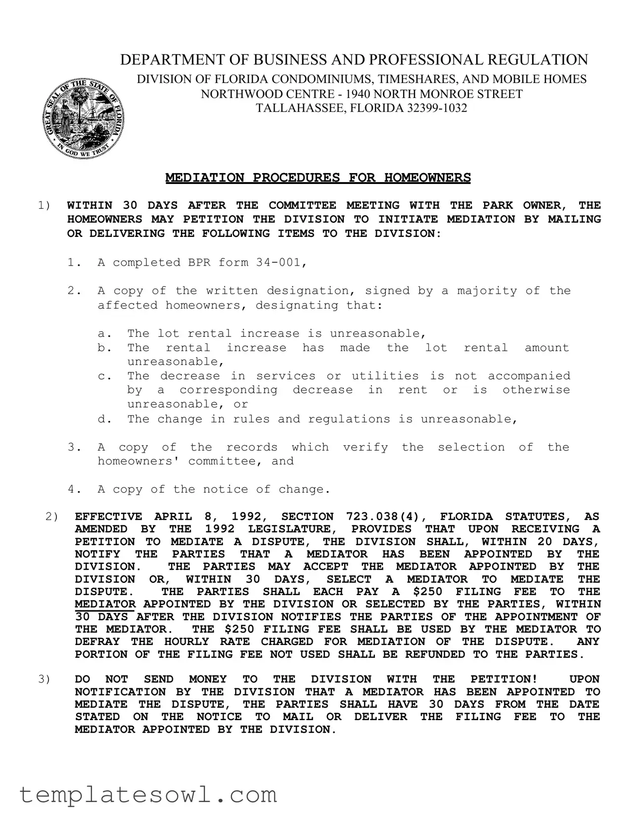 Fill Out Your Bpr 34 001 Form