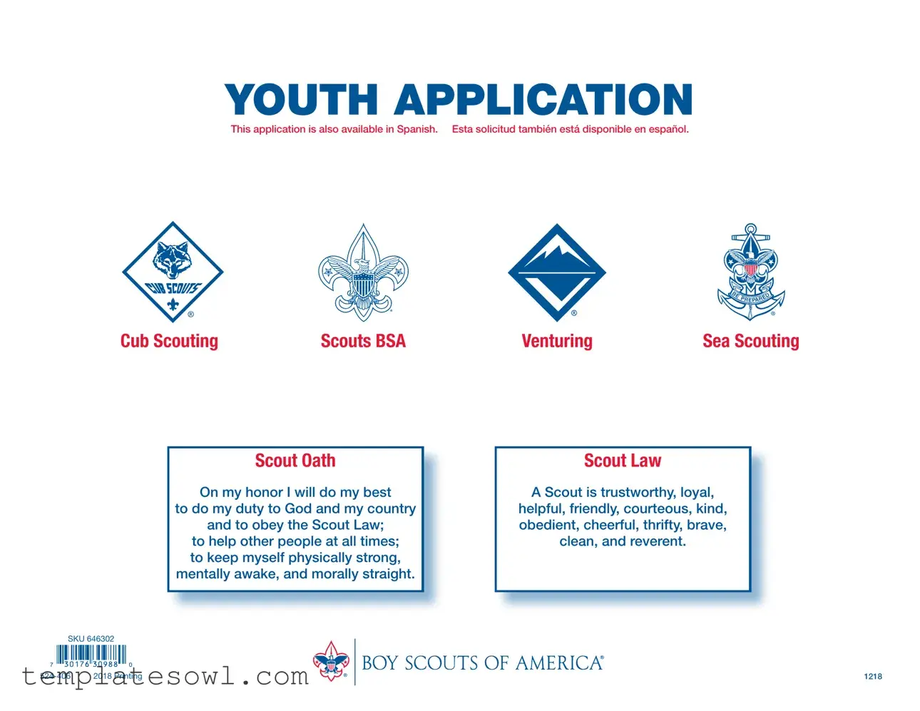 Fill Out Your Bsa Form