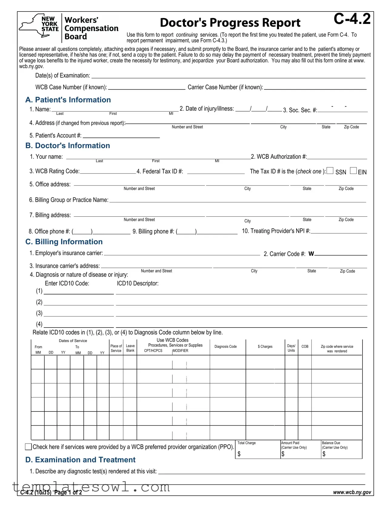 Fill Out Your C4 2 Form