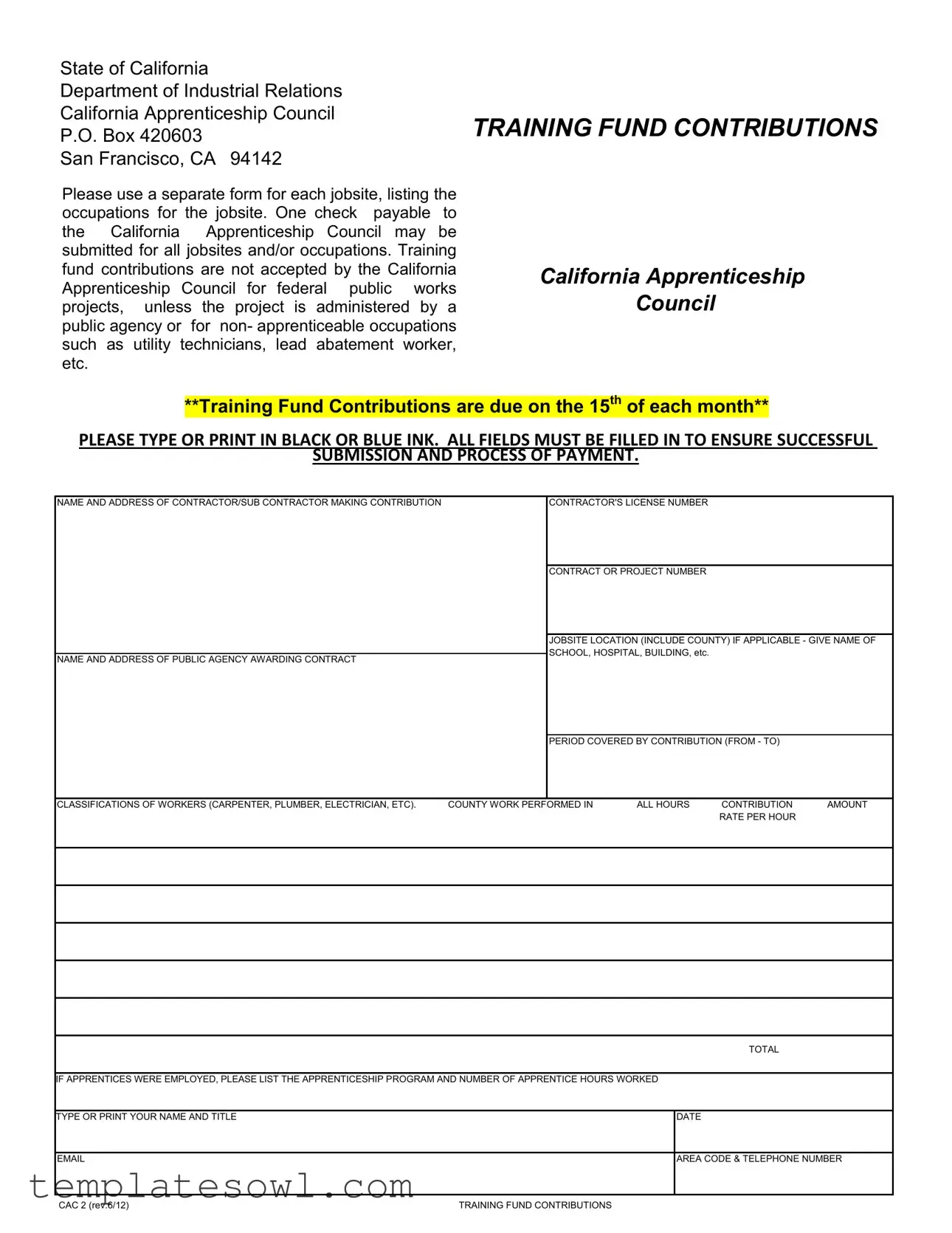Fill Out Your Cac 2 Form