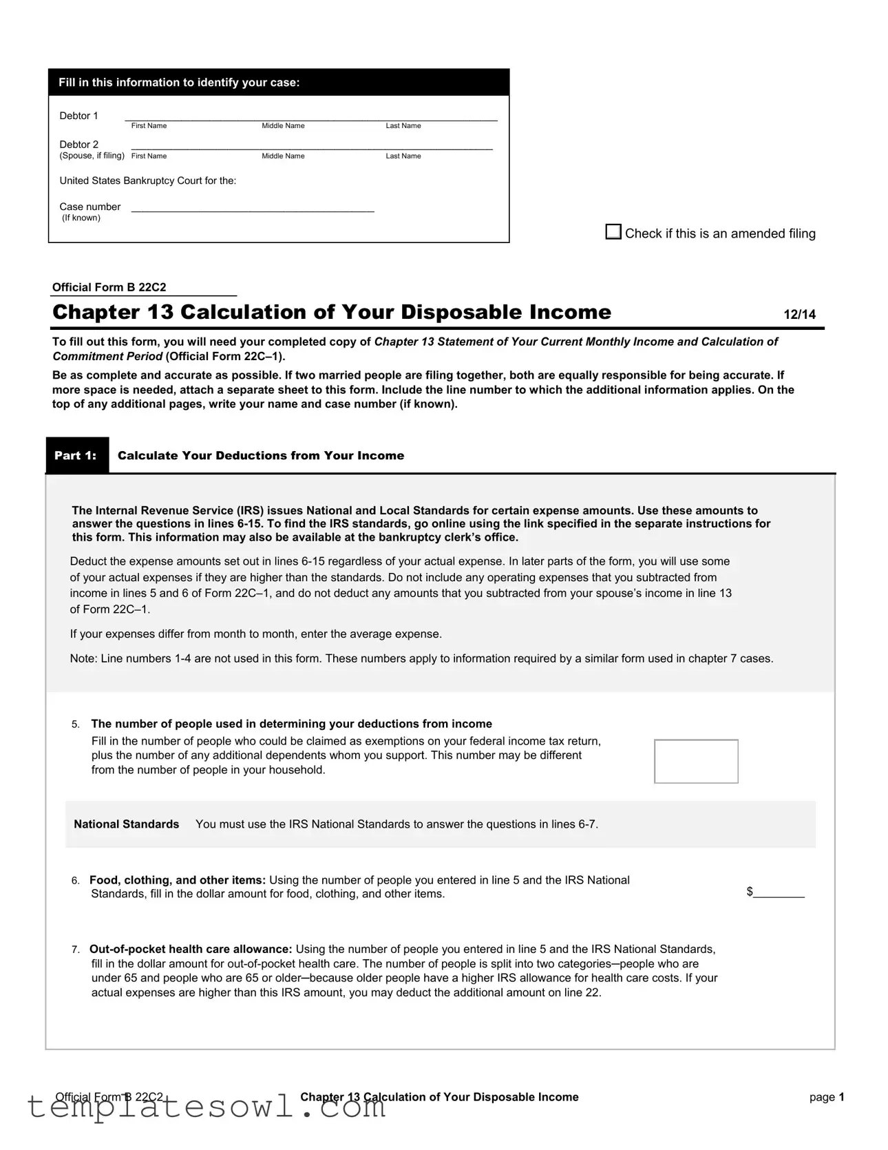 Fill Out Your Calculation Disposable Form