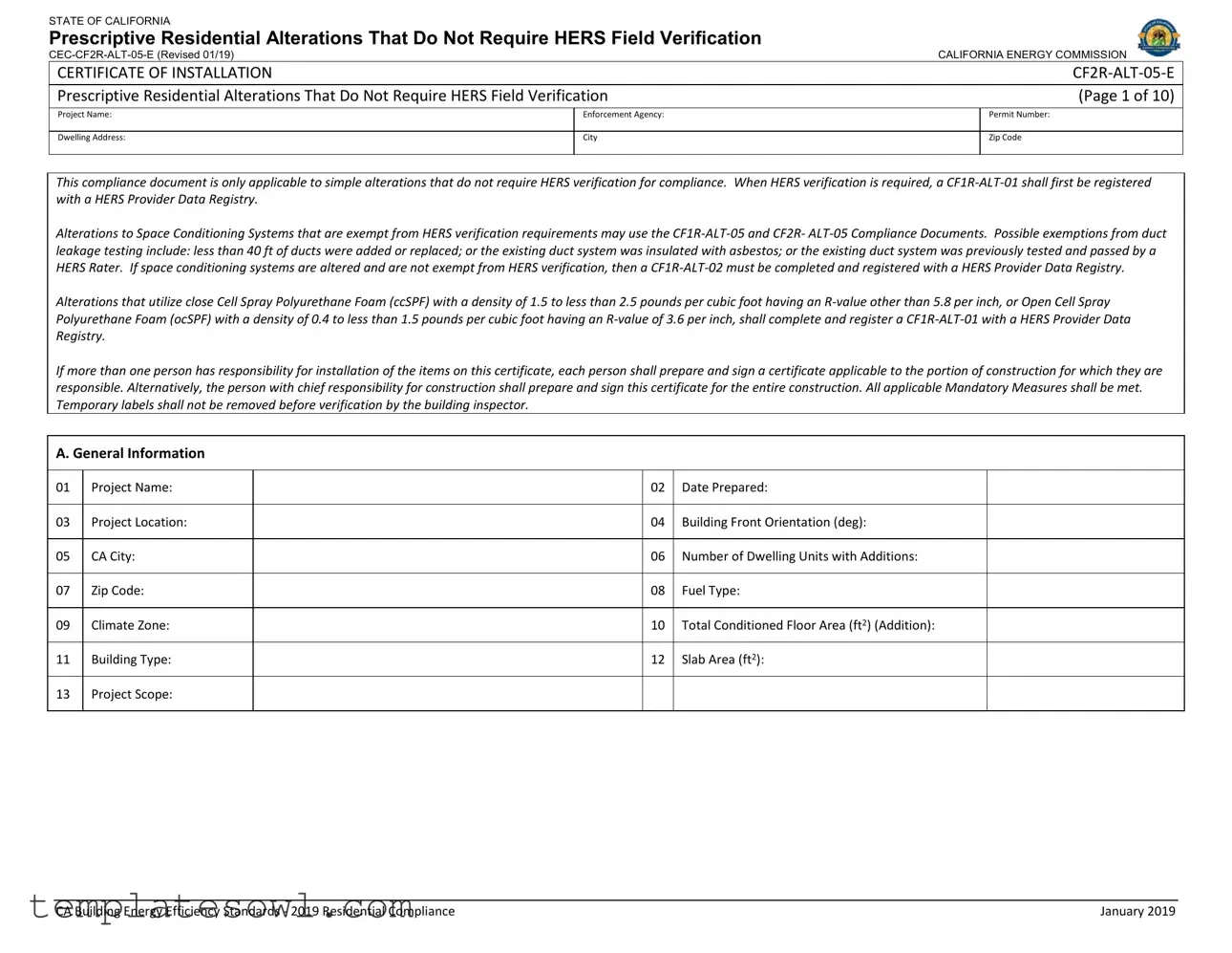 Fill Out Your Cf2R Form