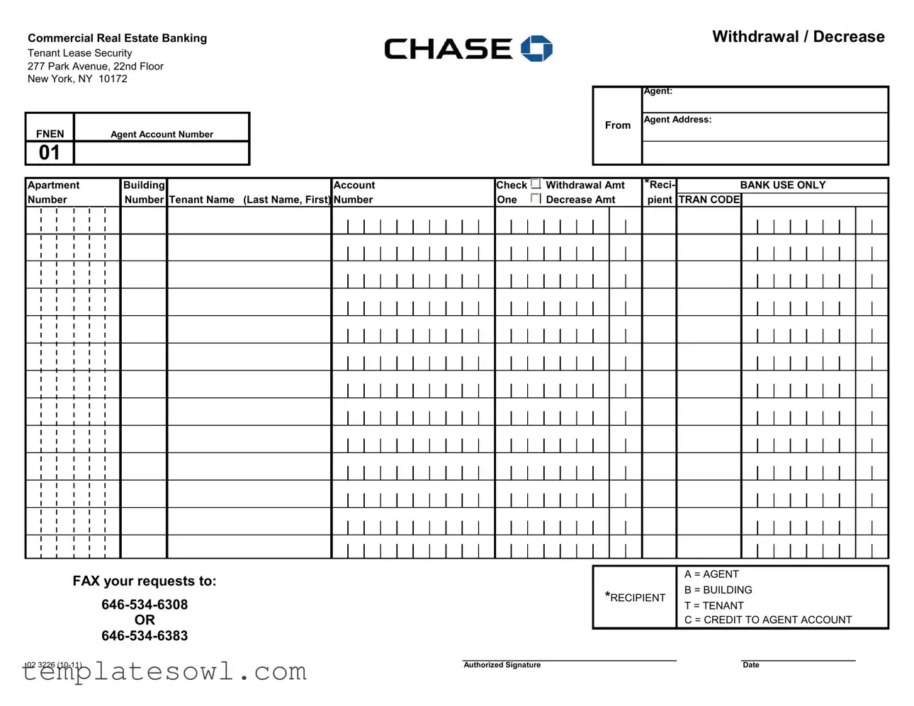 Fill Out Your Chase Withdrawal Slips Form