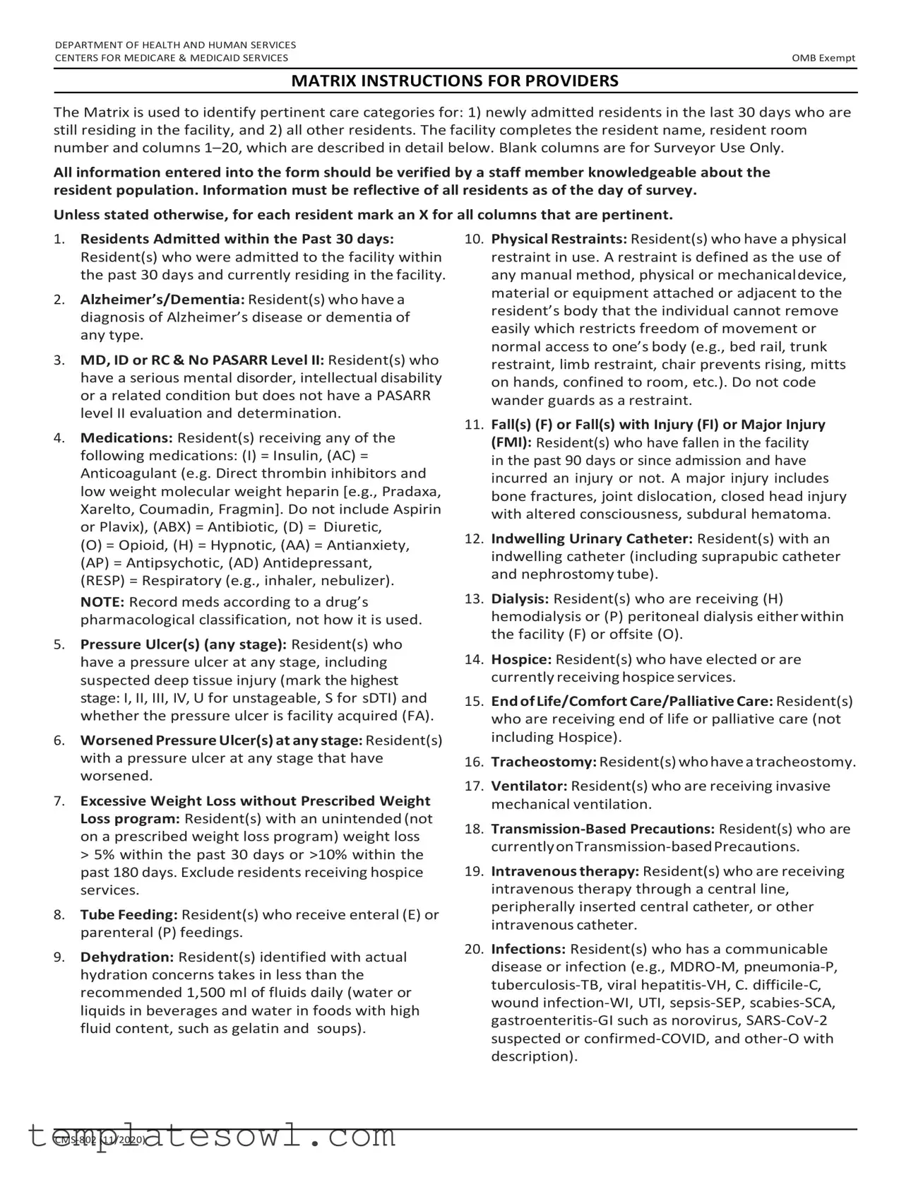 Fill Out Your Cms 802 Form
