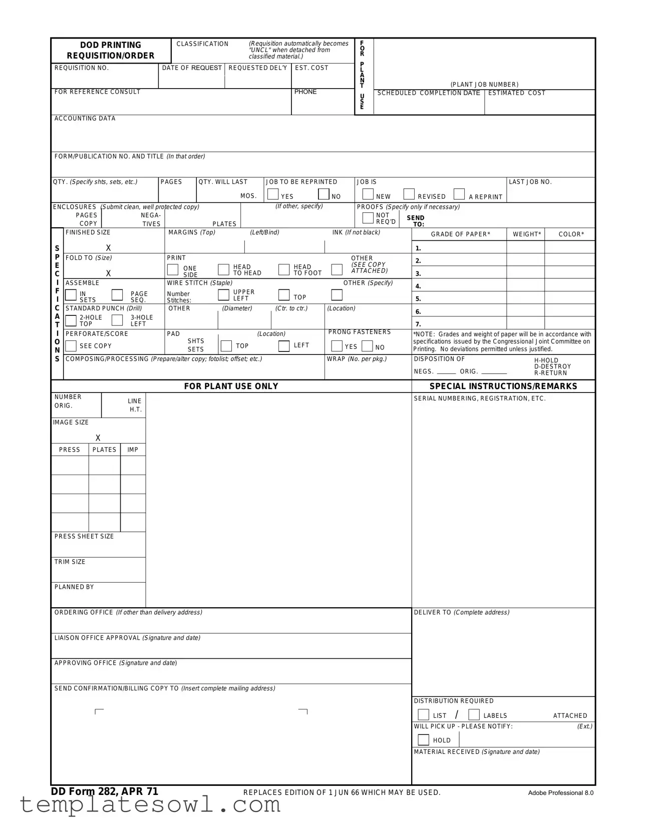 Fill Out Your Dd 282 Form