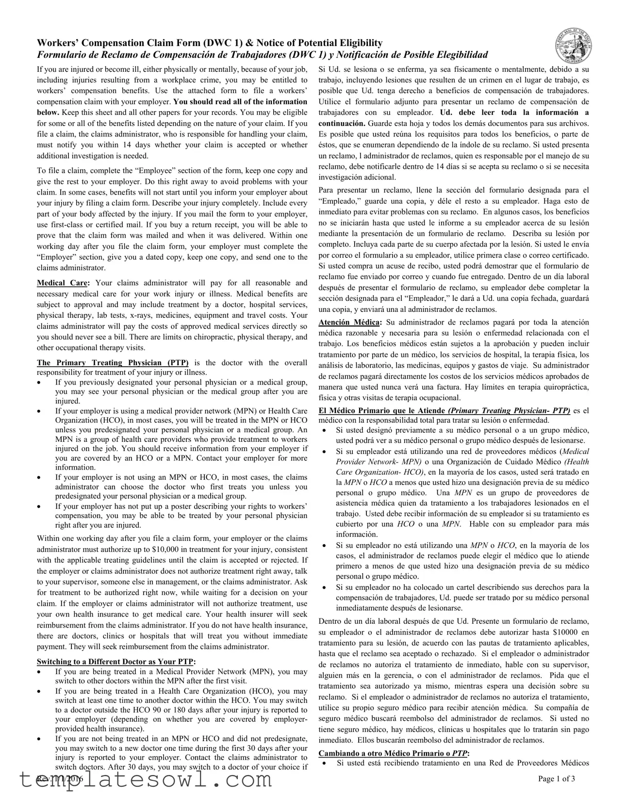 Fill Out Your Dia Wcab 30 Form