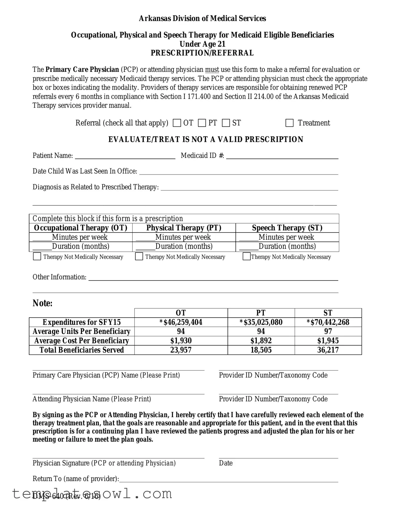 Fill Out Your Dms 640 Form