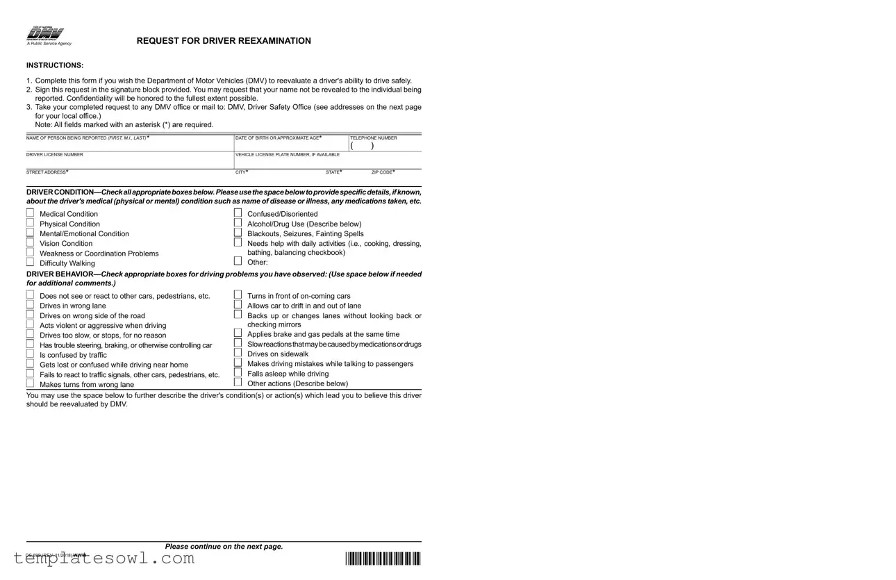 Fill Out Your Dmv Ds 699 Form