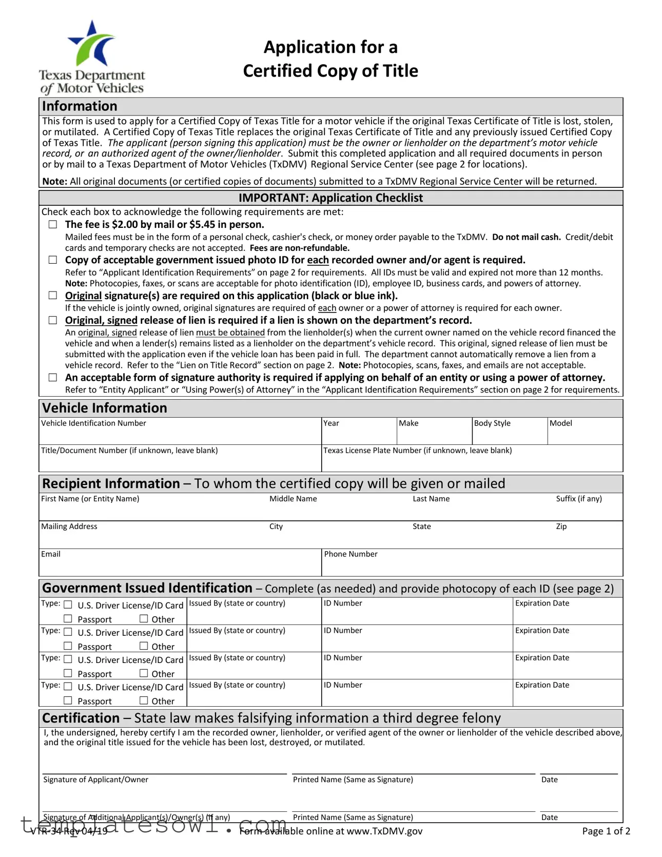 Fill Out Your Doh 4455 Form