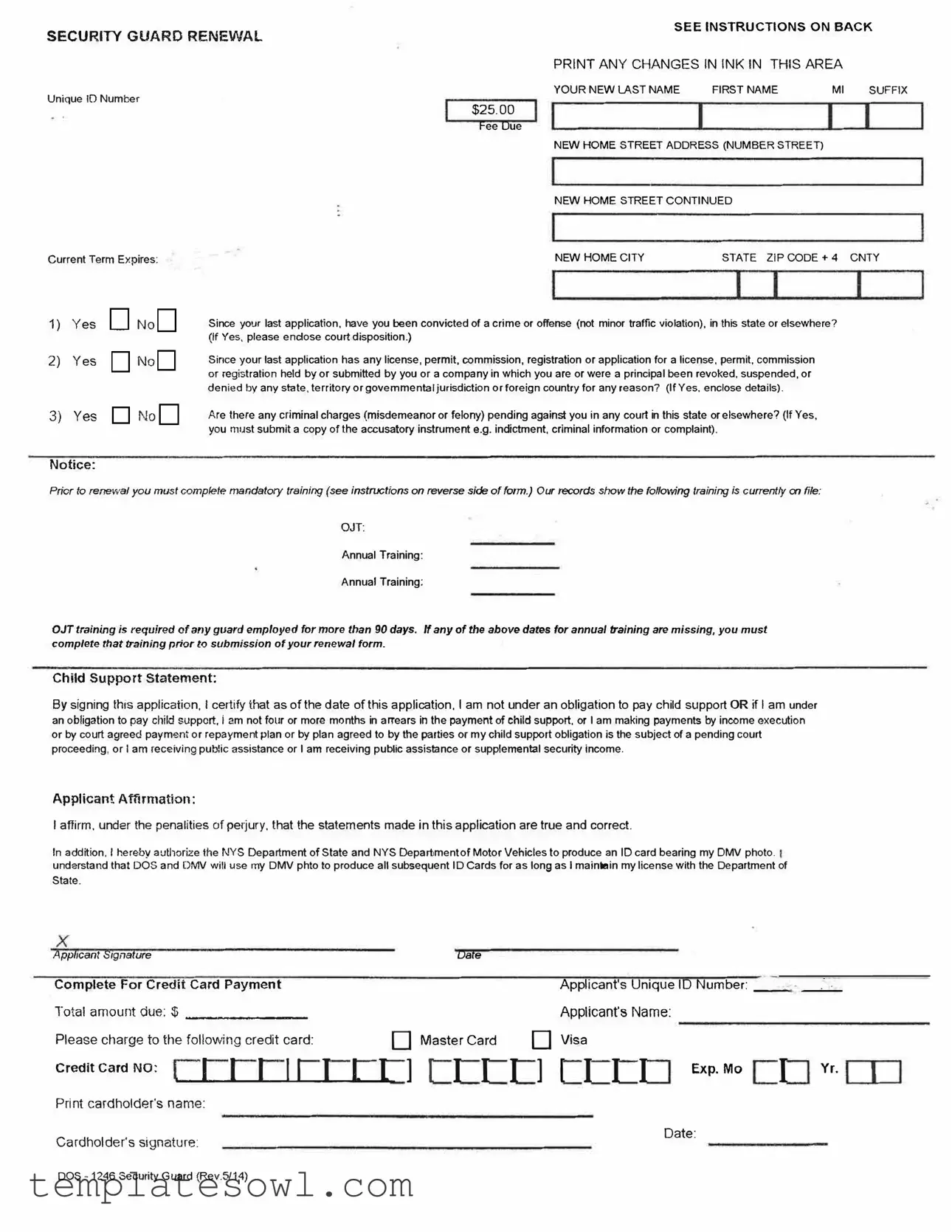 Fill Out Your Dos 1246 Form