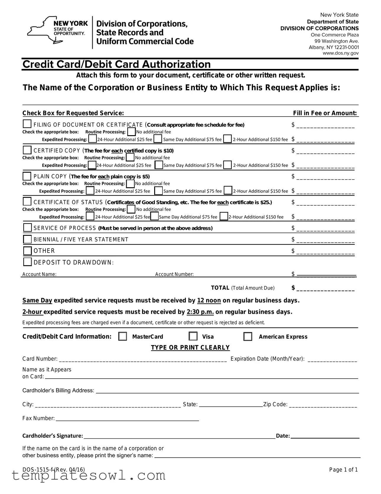 Fill Out Your Dos 1515 F Form