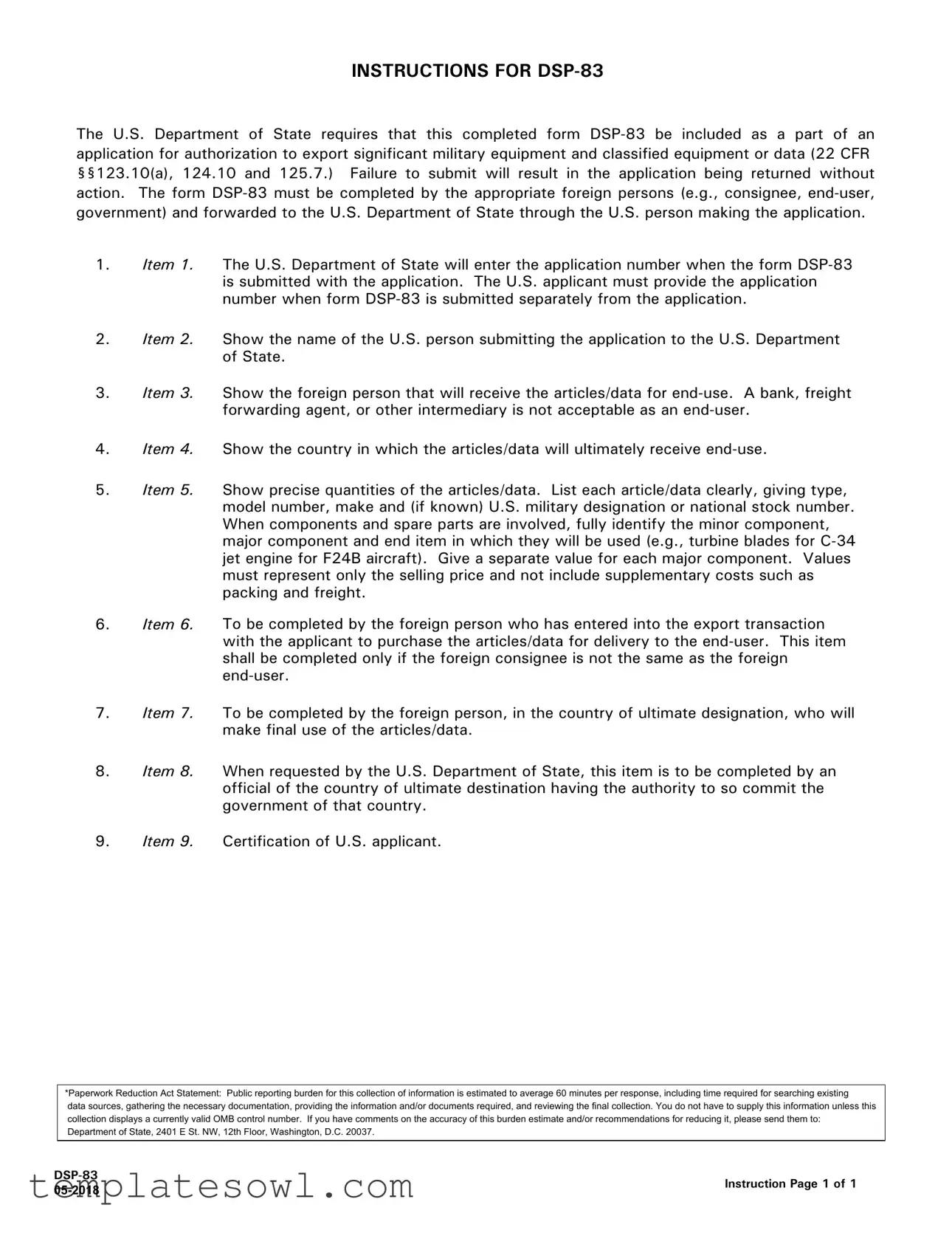 Fill Out Your Dps 83 Form