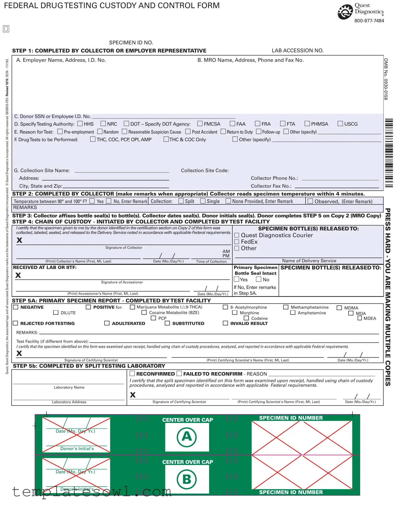 Fill Out Your Drug Screen Form