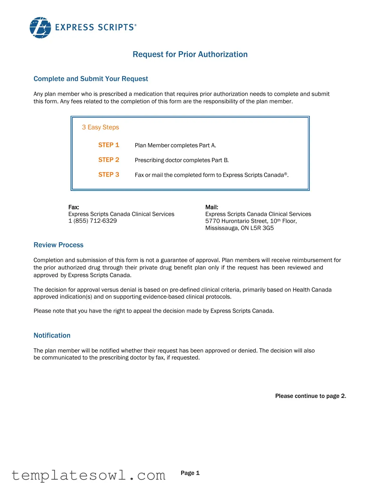 Fill Out Your Express Scripts Prior Authorization Form