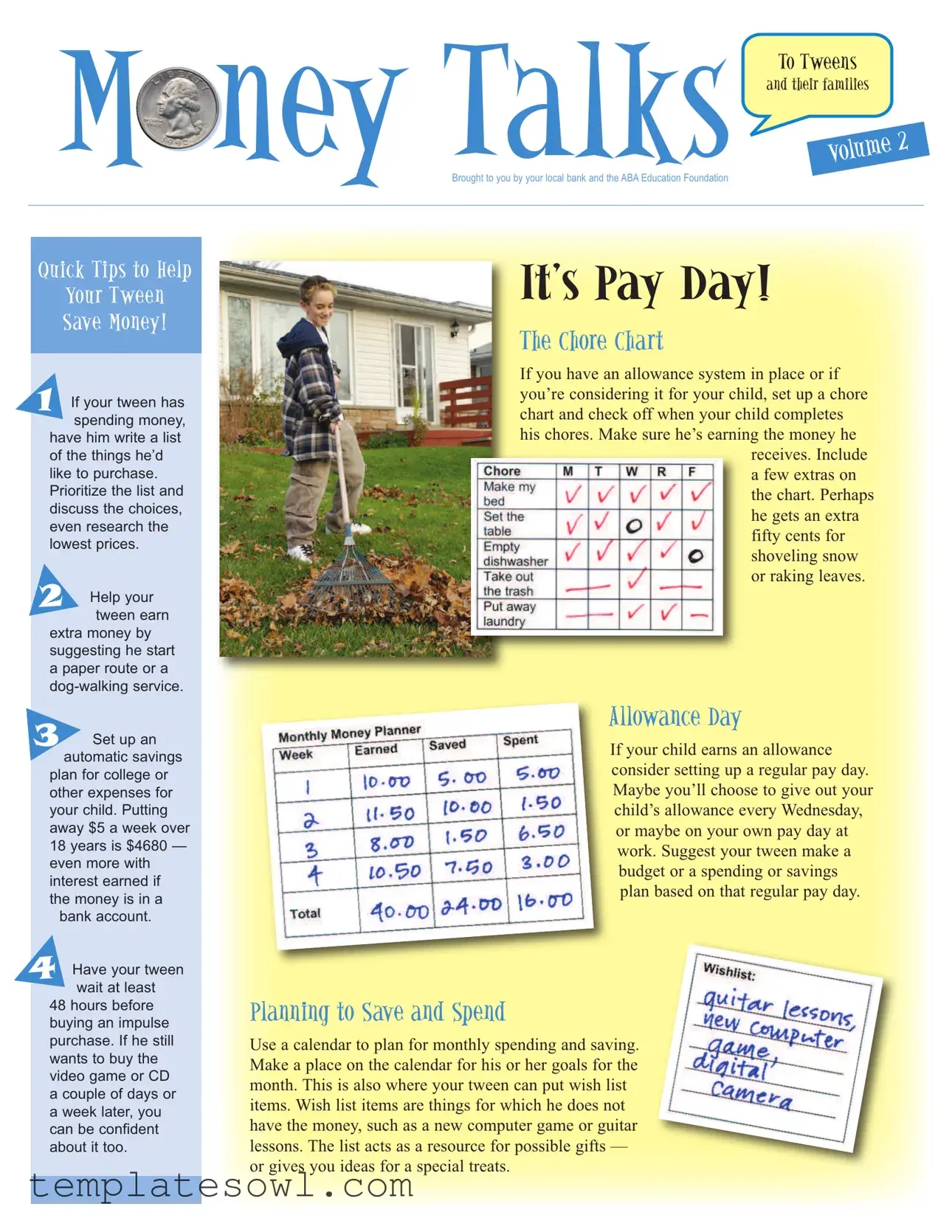 Fill Out Your Family Chore Chart Form
