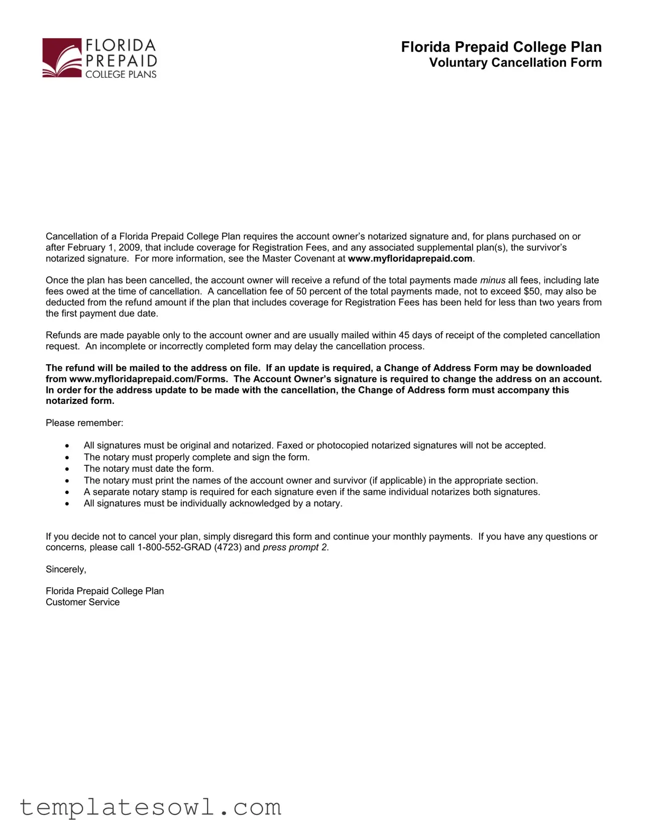 Fill Out Your Florida Prepaid College Form