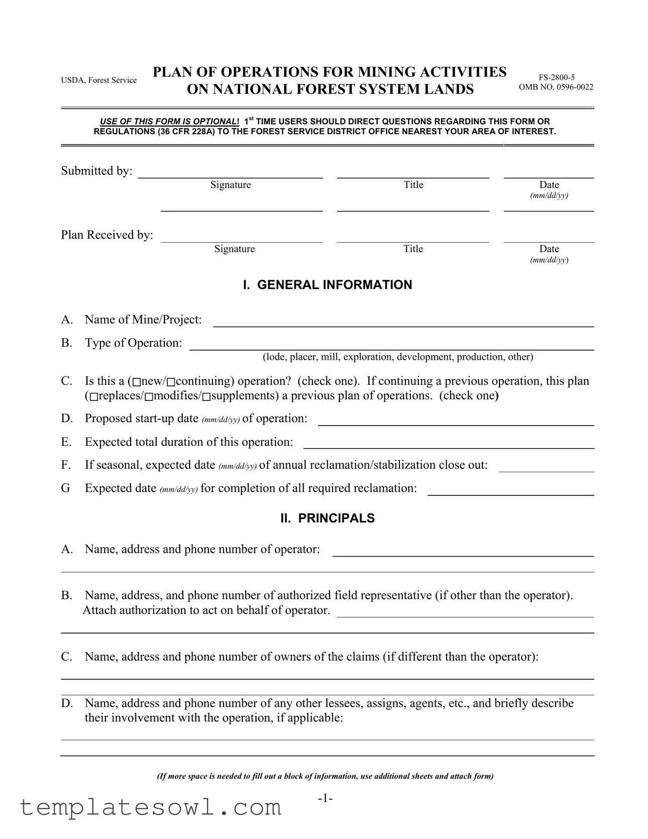 Fill Out Your Fs 2800 5 Form