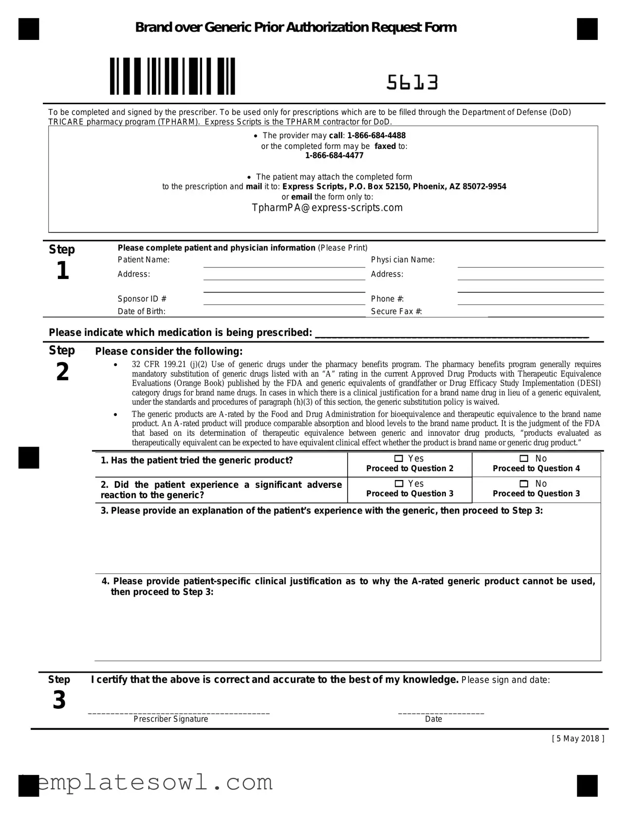 Fill Out Your Generic Request Form