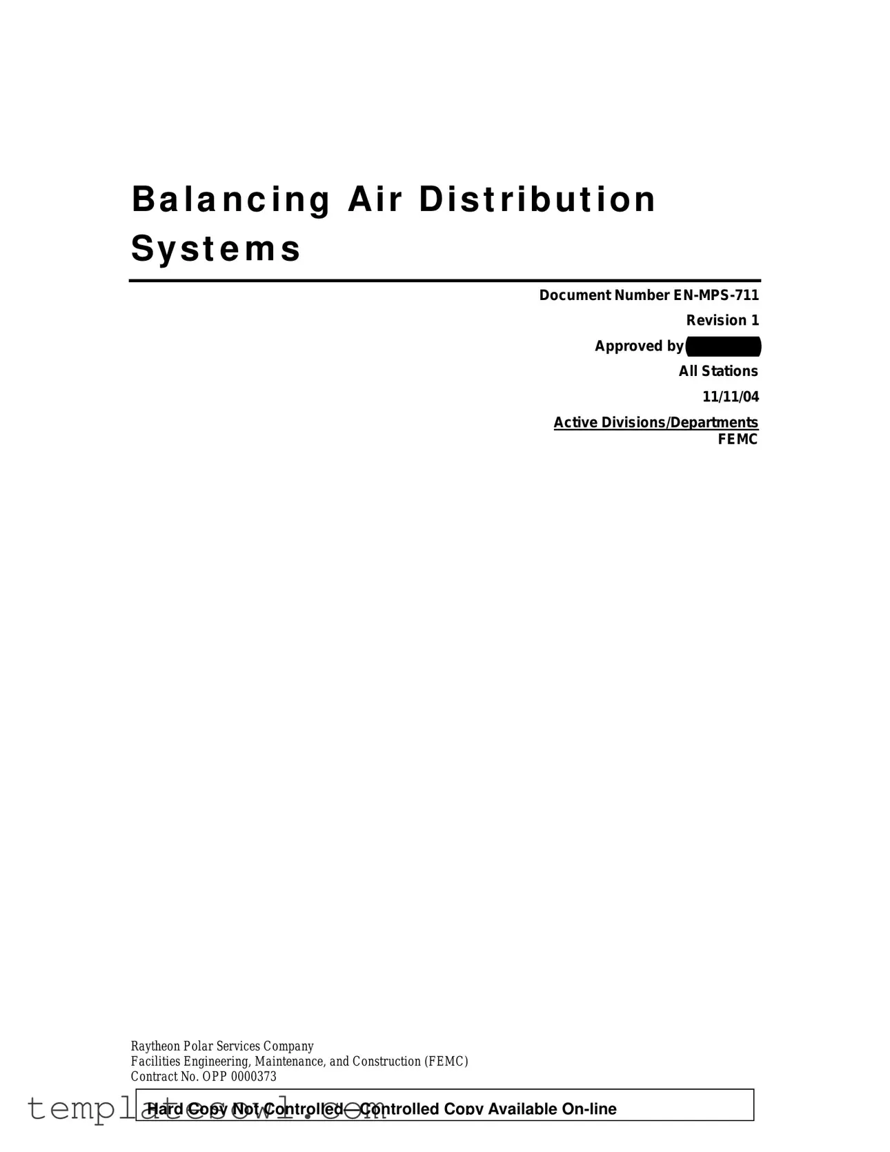 Fill Out Your Hvac Air Balance Report Form