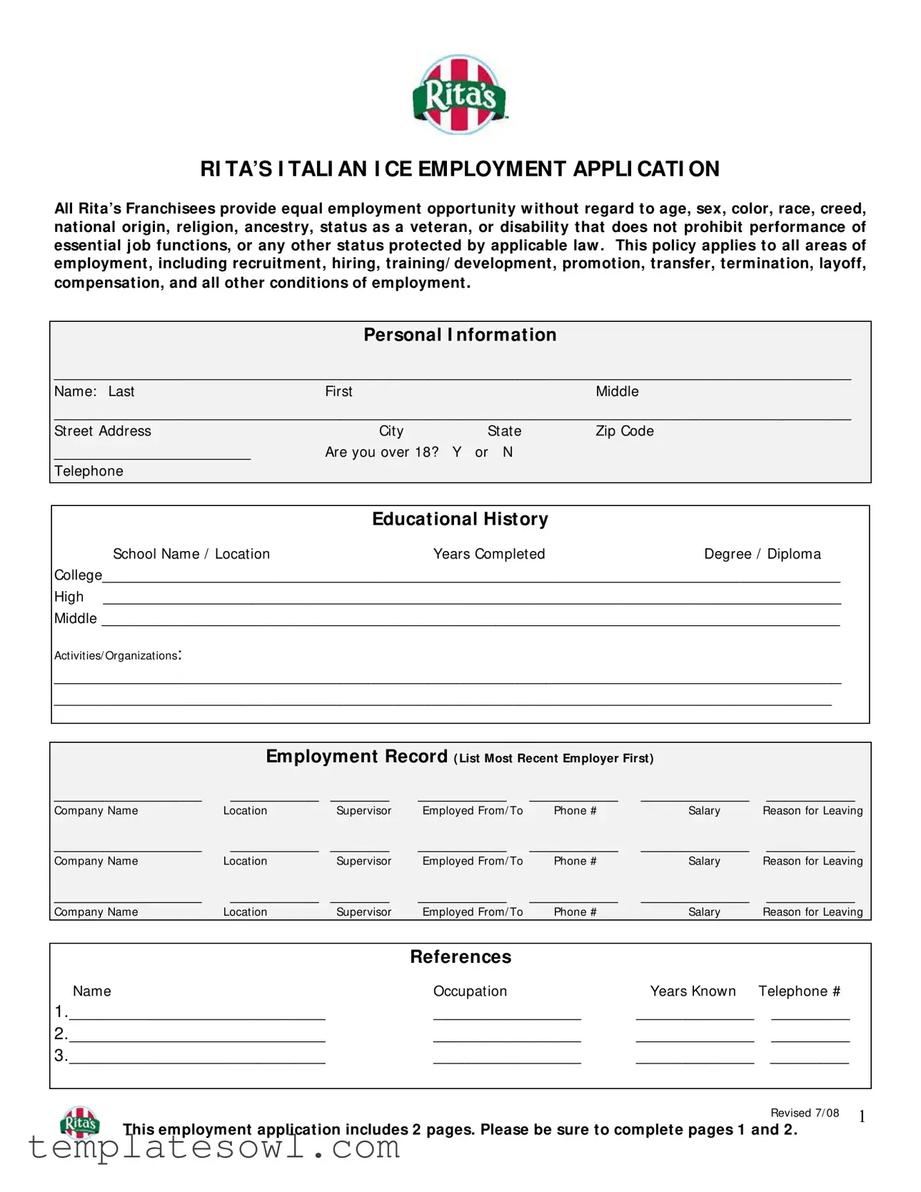 Fill Out Your Ice Woolworths Jobs Application Form