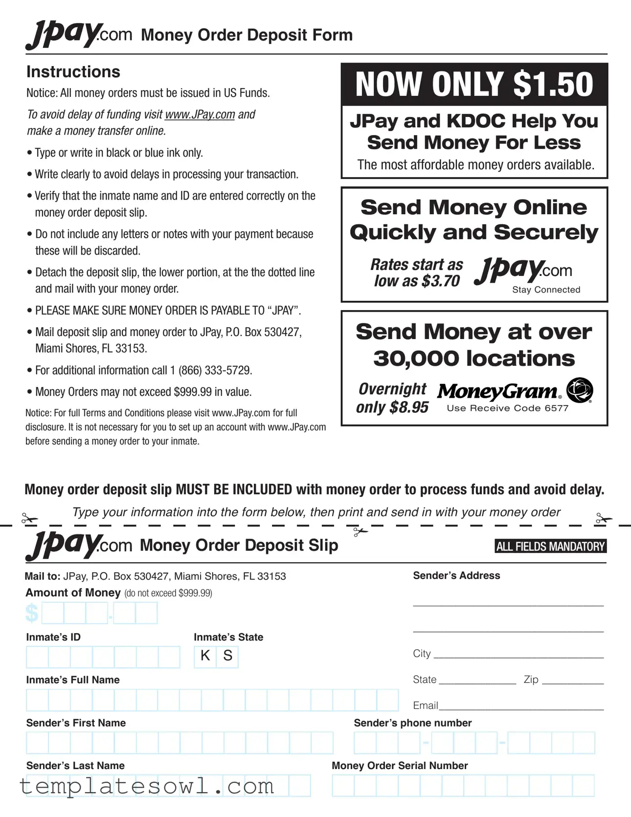 Fill Out Your Jpay Mailing Address Form