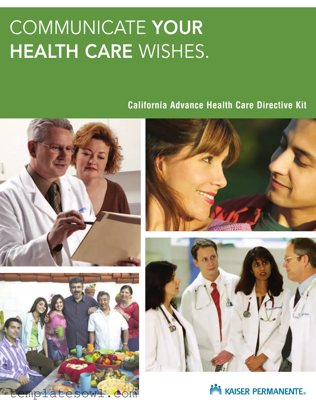 Fill Out Your Kaiser Health Care Directive Form