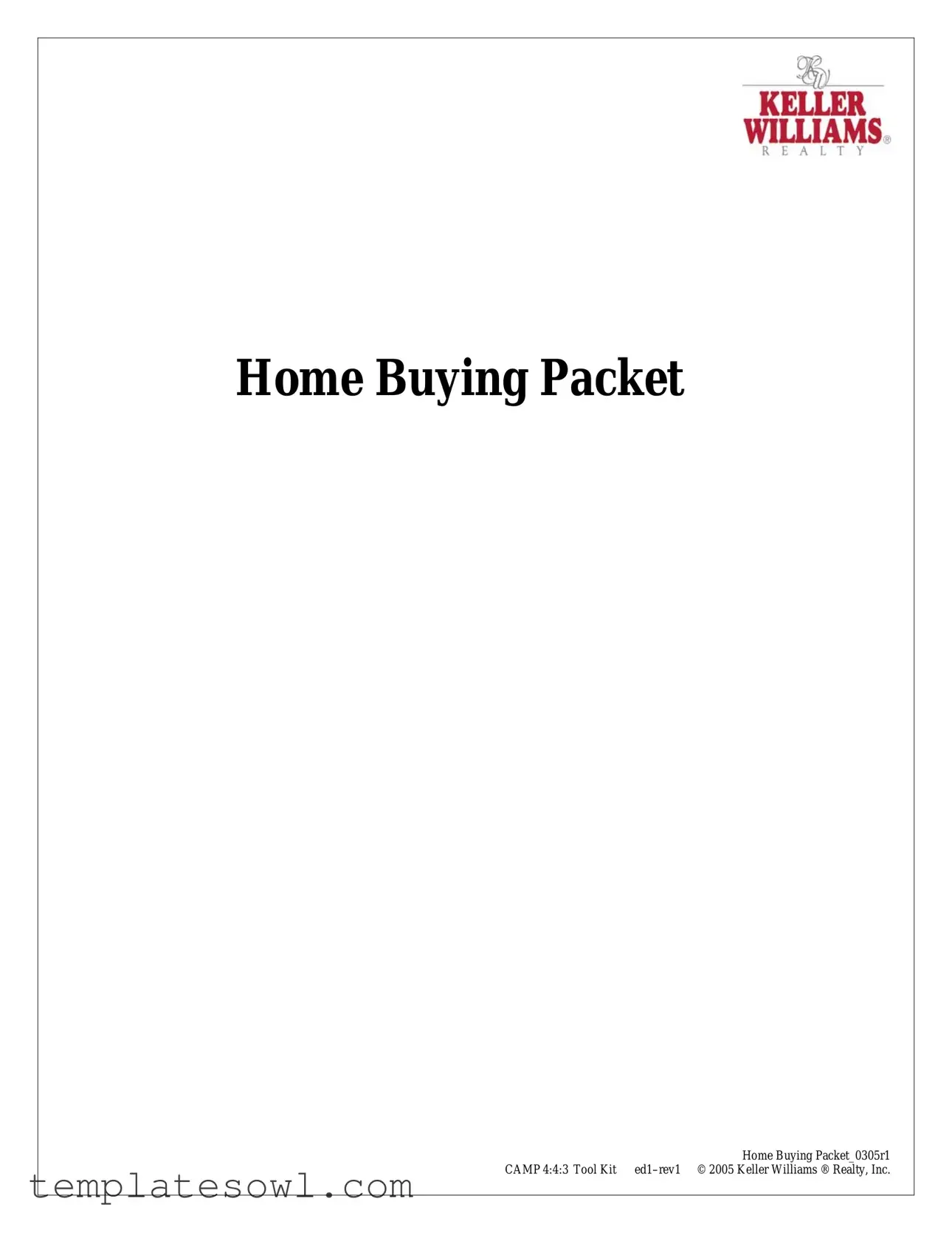 Fill Out Your Keller Williams Buyer Packet Form
