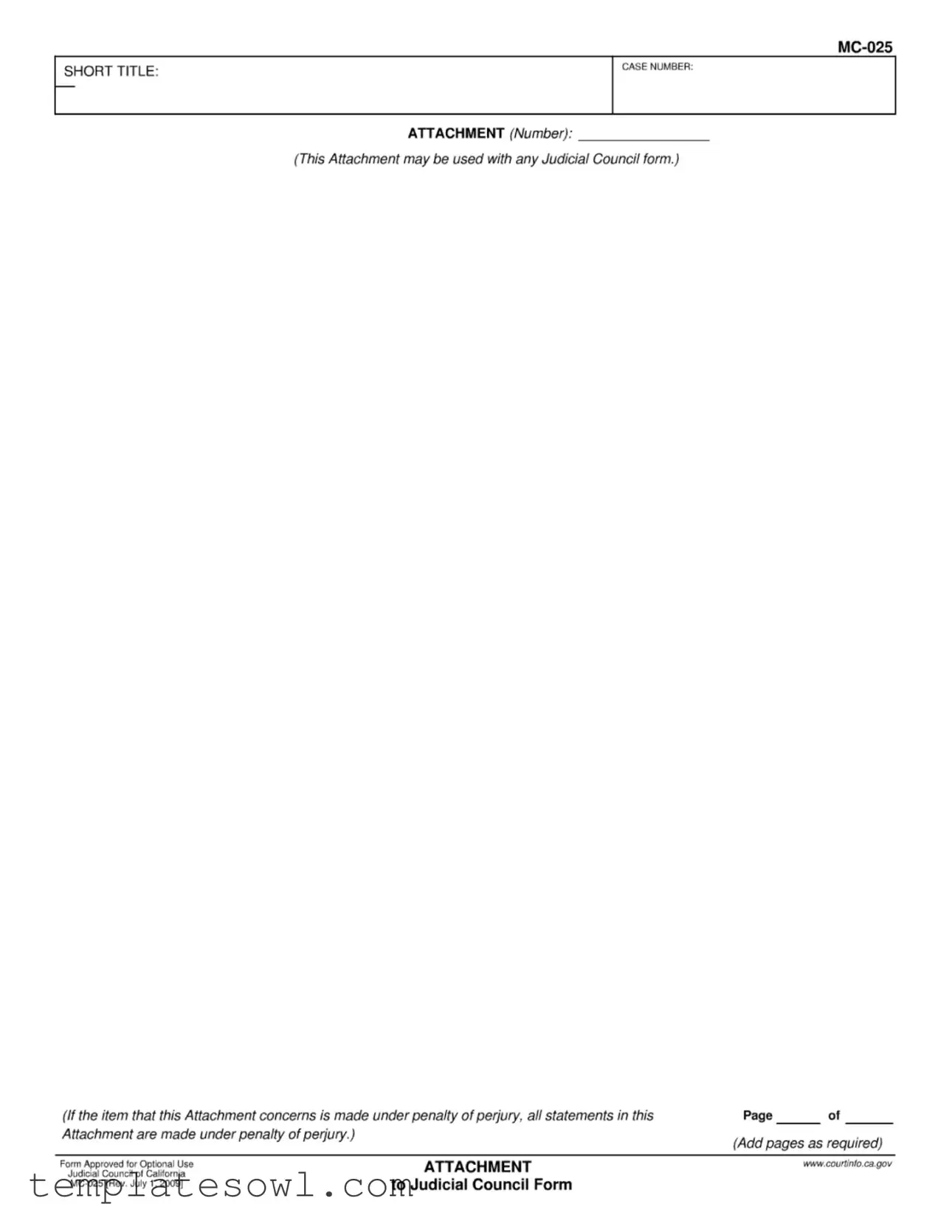 Fill Out Your Mc 025 Council Form