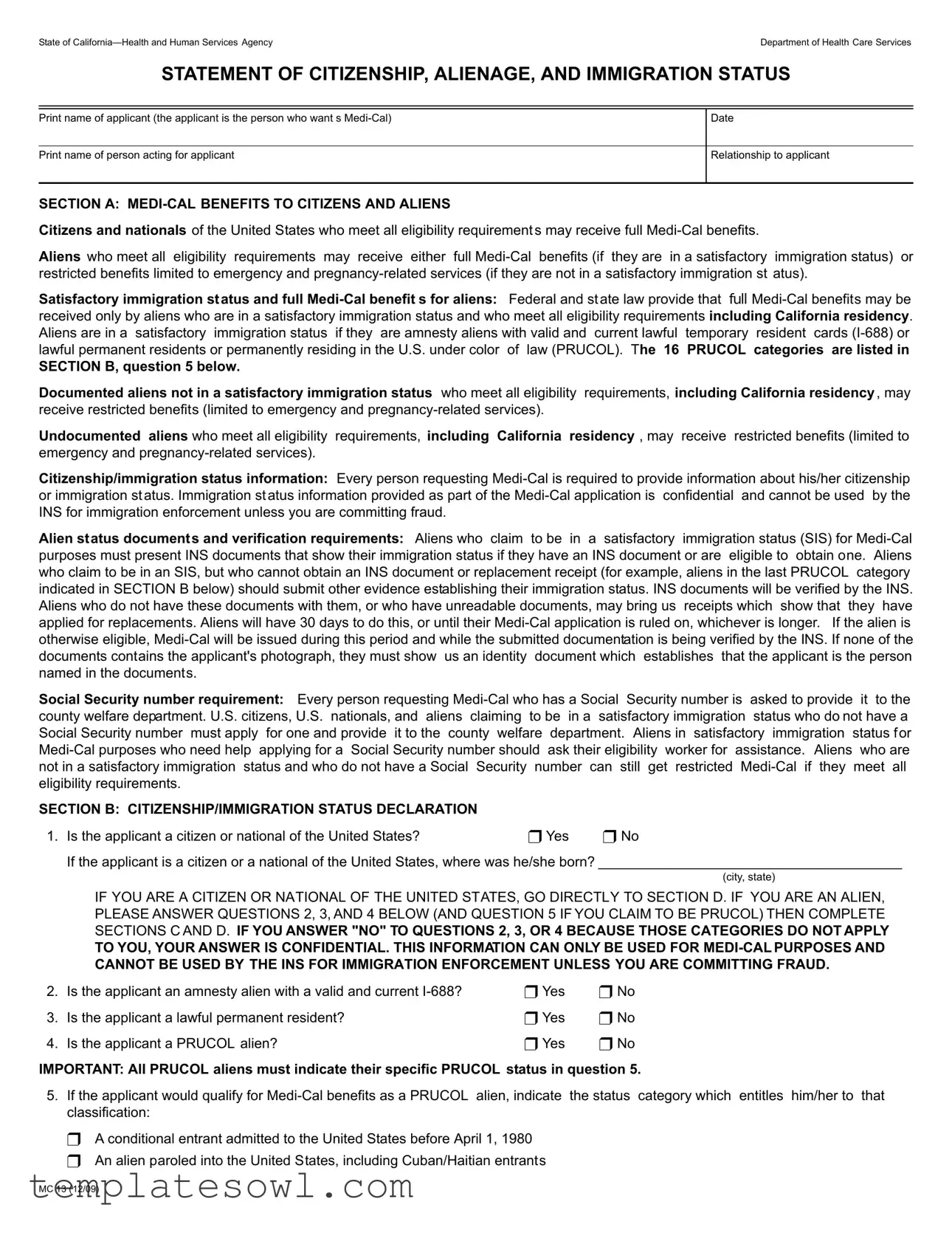 Fill Out Your Mc 13 Form