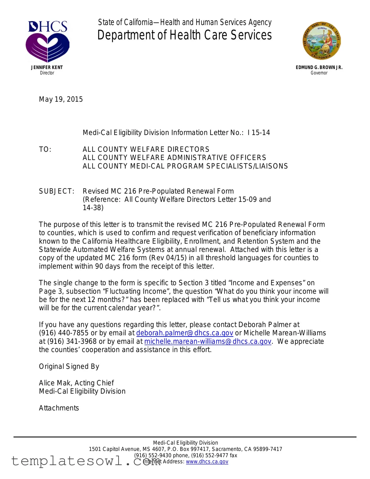 Fill Out Your Mc216 Medical Renewal Form