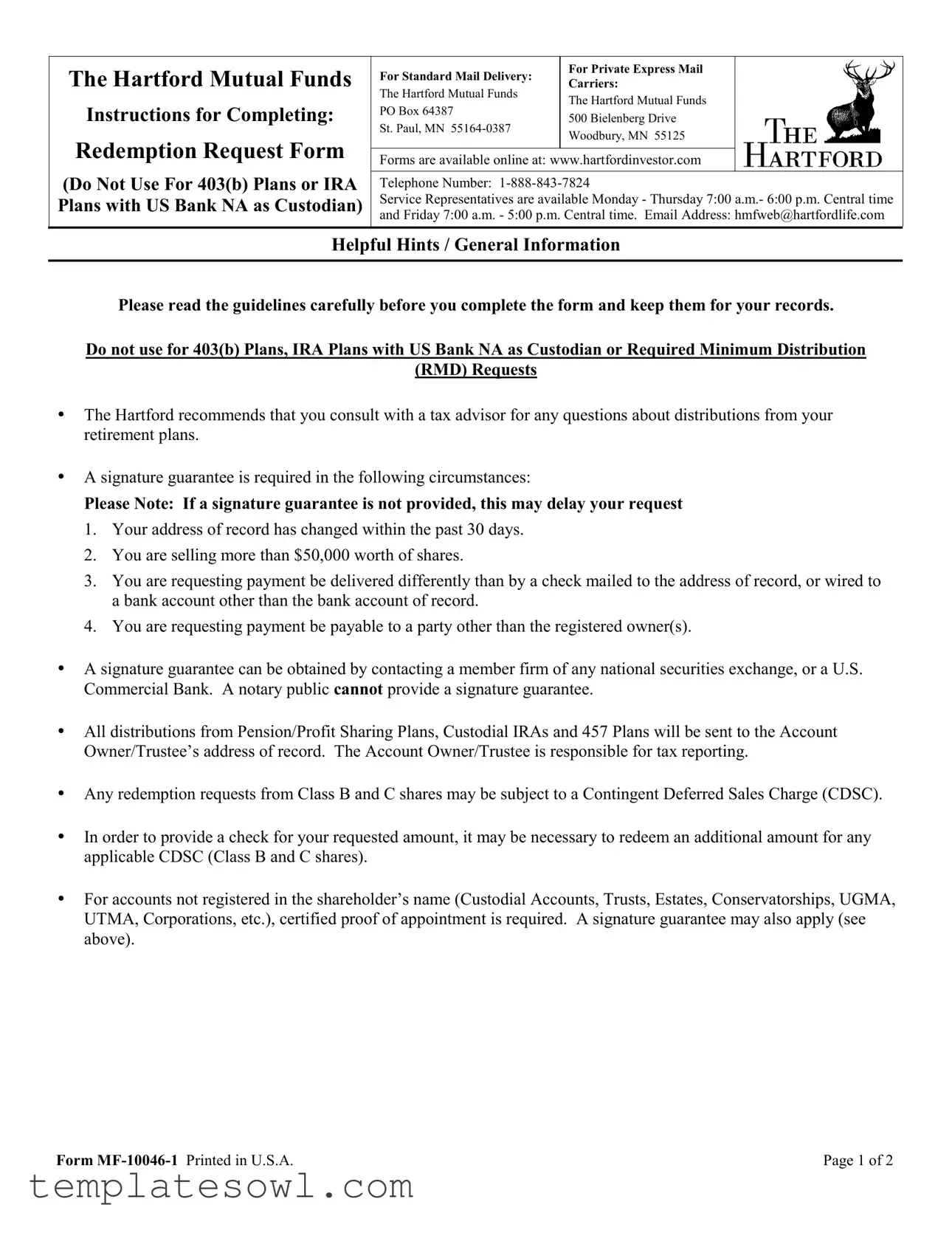 Fill Out Your Mf 10046 1 Form