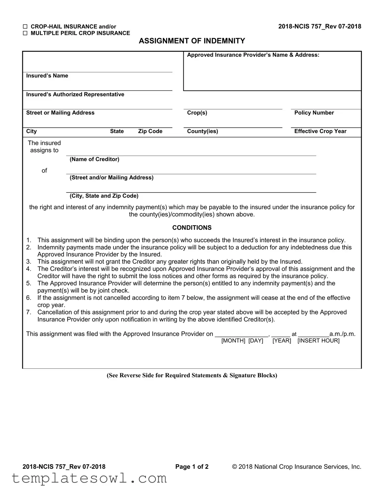 Fill Out Your Ncis 757 Form