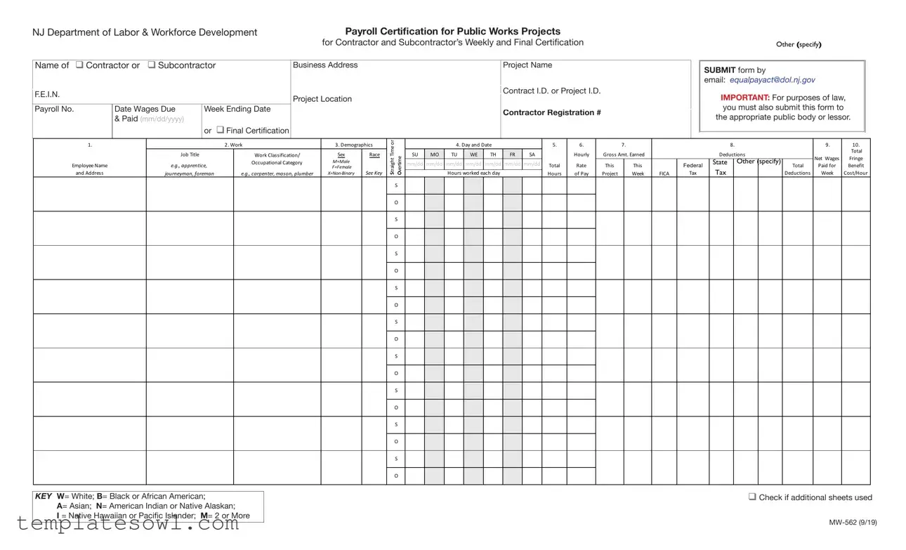 Fill Out Your Nj Payroll Certification Form